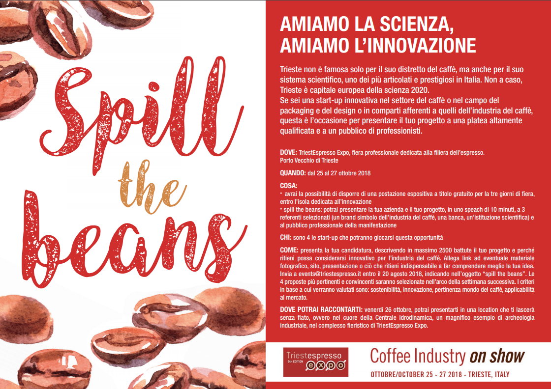 Spill the beans - Triestespresso