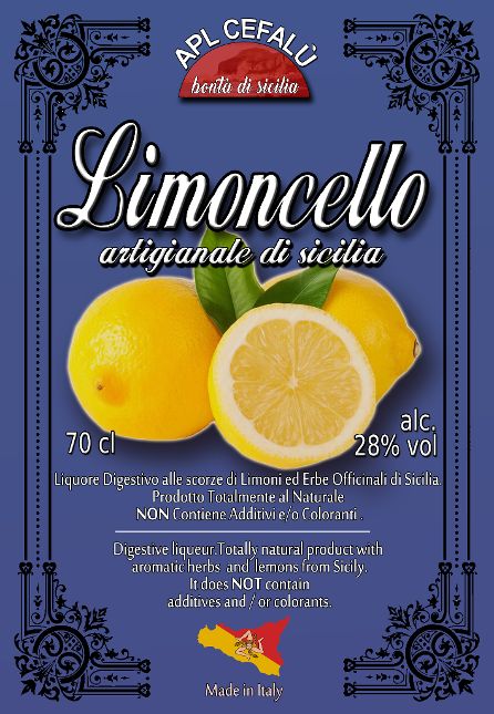 Limoncello Etichetta Fronte Universale Horecanews It