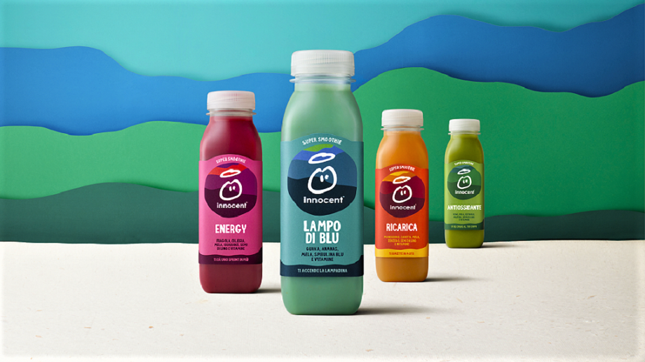 I nuovi Super Smoothie innocent con tanti benefici funzionali dalla natura