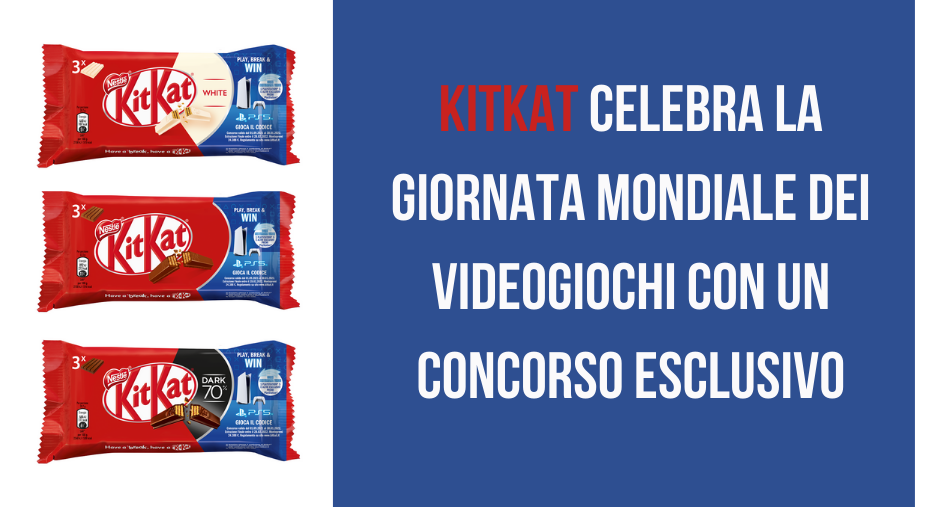 KitKat célèbre la Journée mondiale du jeu vidéo avec un concours exclusif